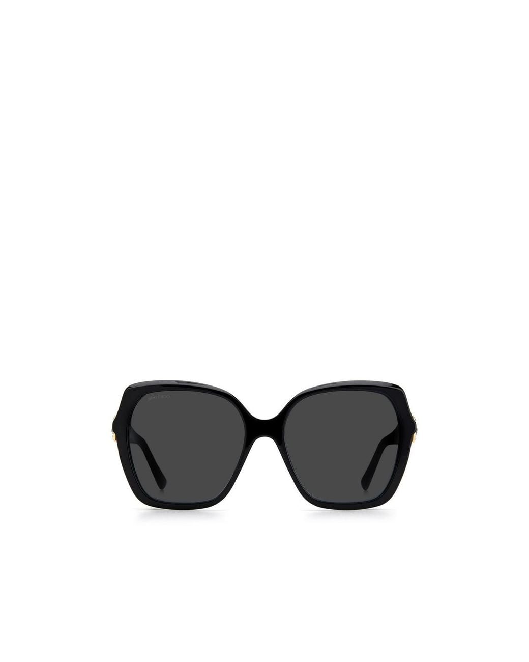 Jimmy Choo Black Eyewear Square Frame Sunglasses