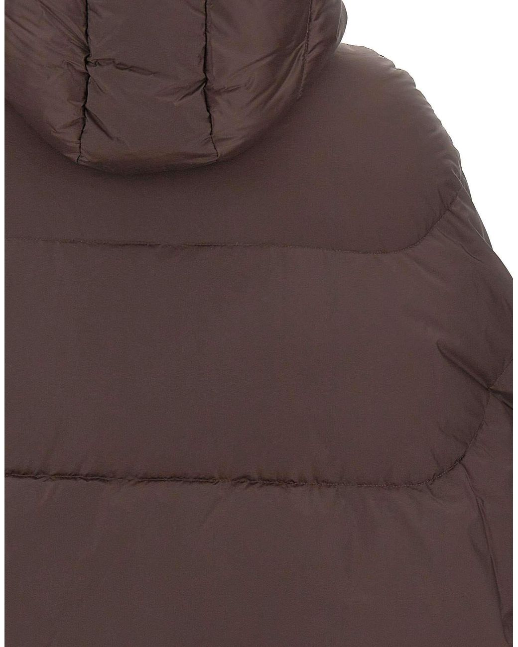 Tatras Brown Cape-Style Down Jacket