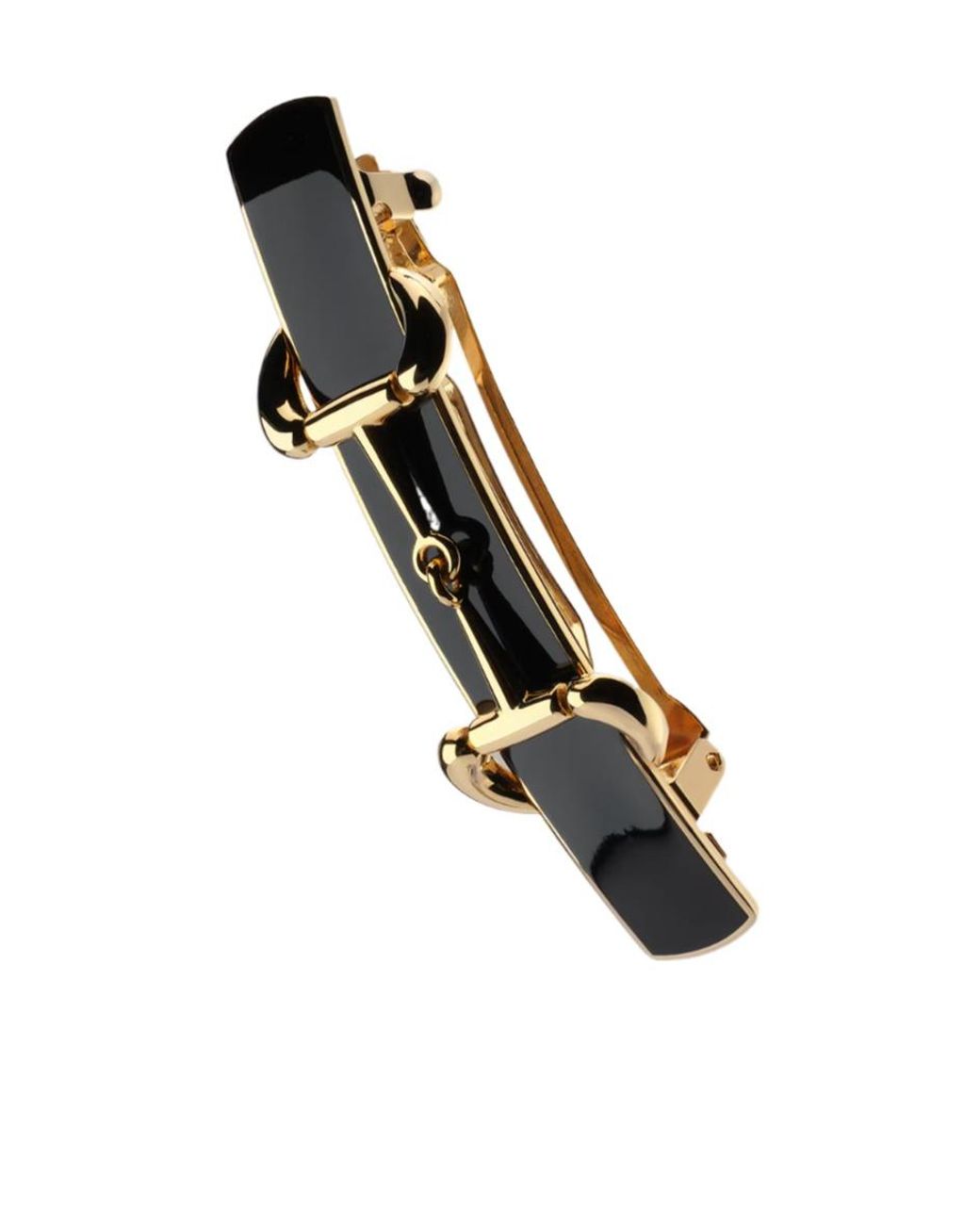 Gucci Multicolor Horsebit Hair Clip With Enamel