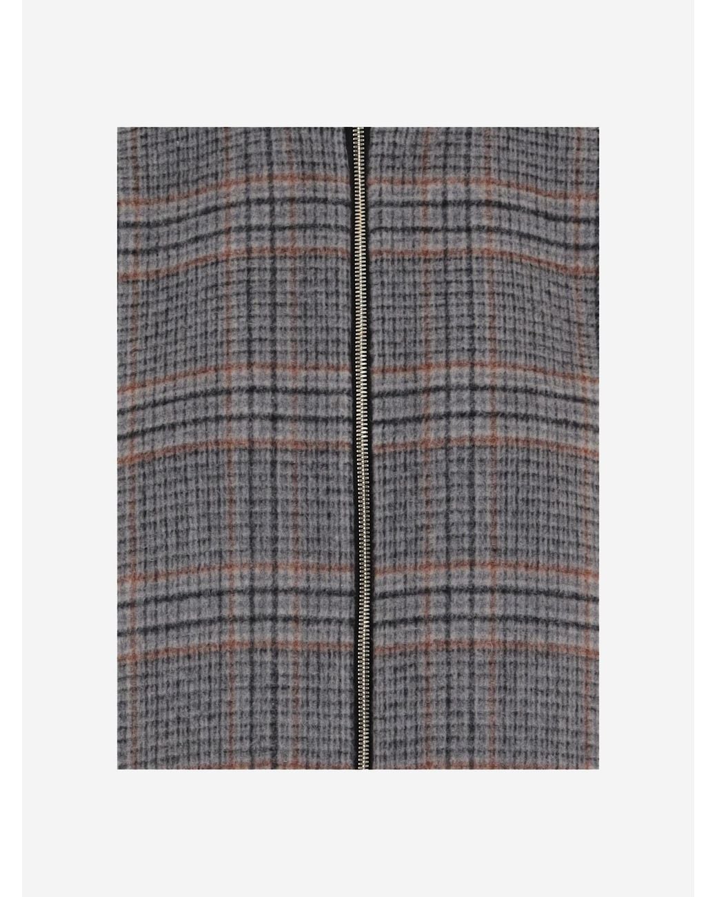 DARKPARK Gray Plaid Jacket