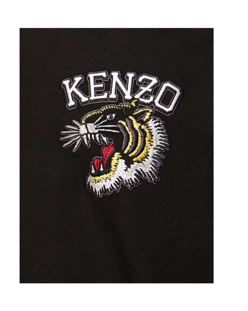 KENZO Black Short-Sleeved T-Shirt for men