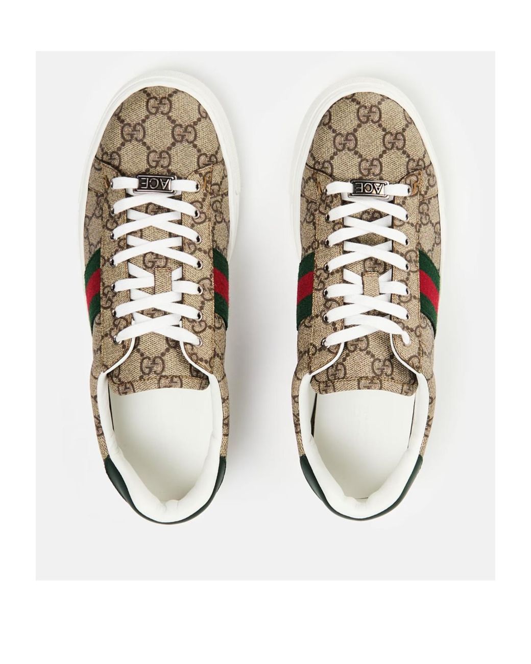 Gucci Multicolor Logo Low-Top Sneakers