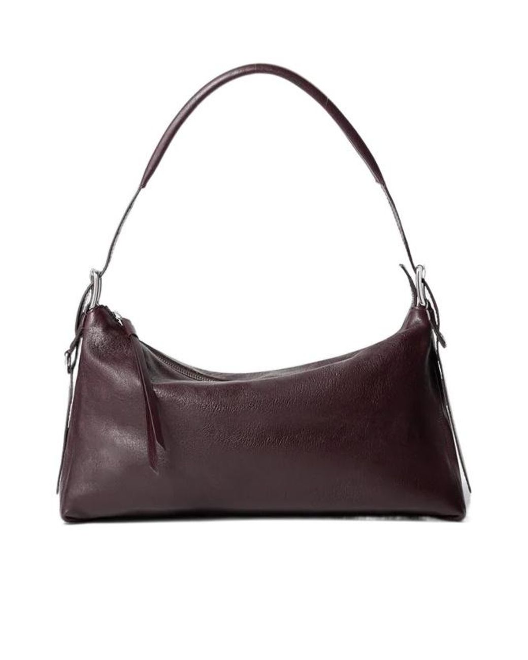 Lemaire Brown Belted Baguette Shoulder Bag