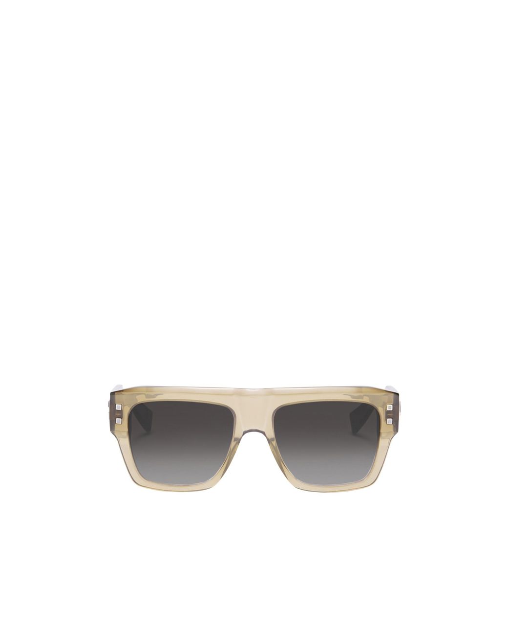 Balmain White B-Scene Sunglasses for men