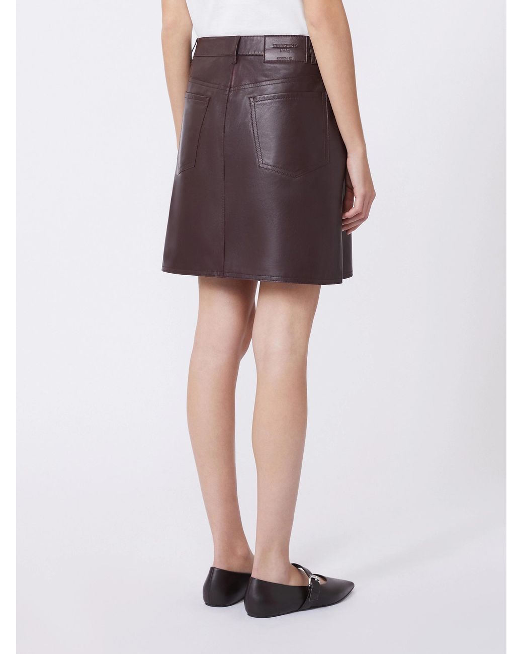 Weekend by Maxmara Purple Flared Skirt