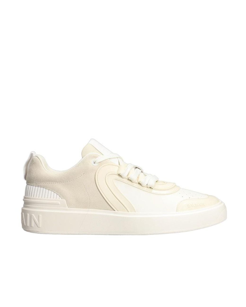 Balmain Natural B Skate Sneakers for men