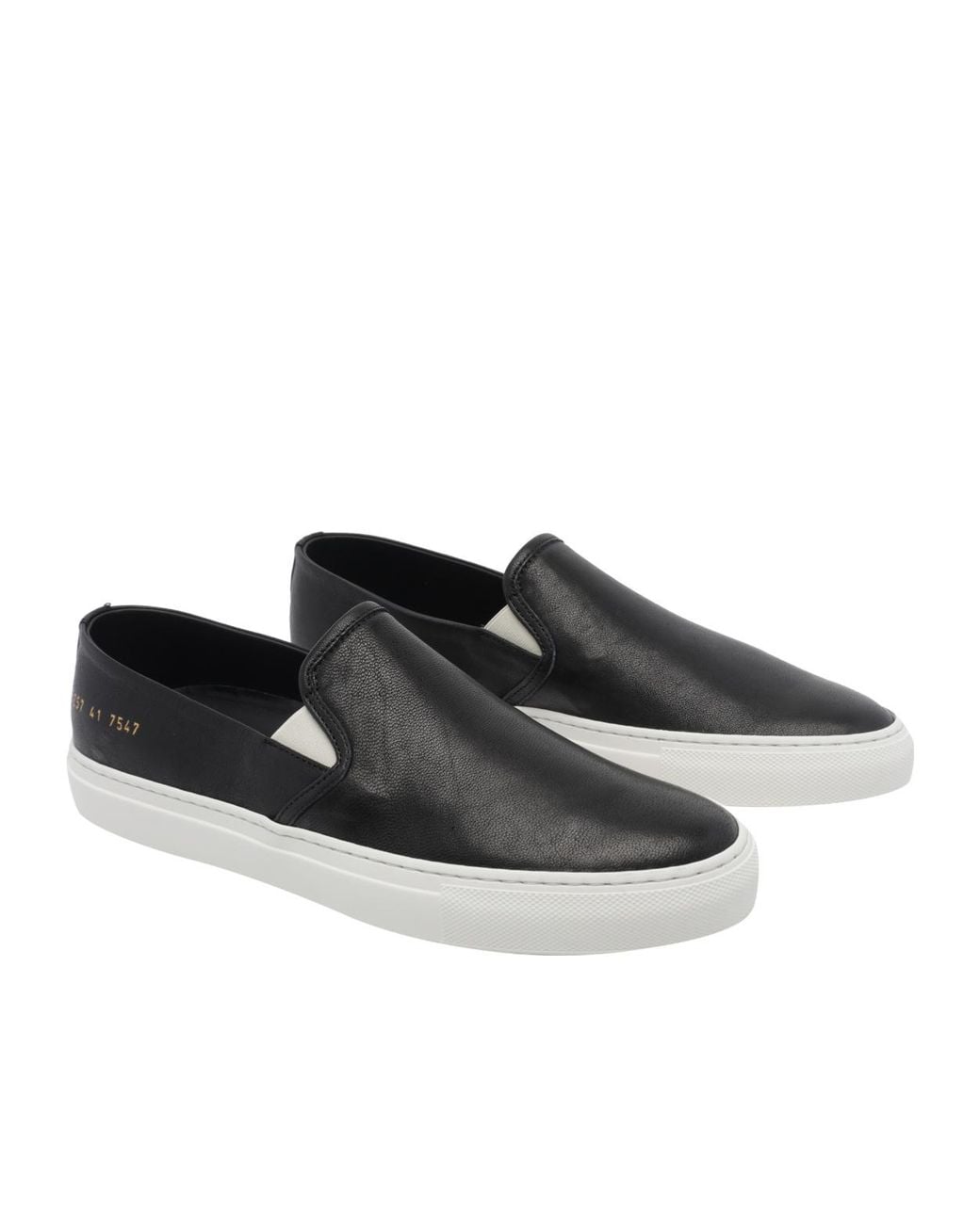 Common Projects Black Original Achilles Slip-On Sneakers for men