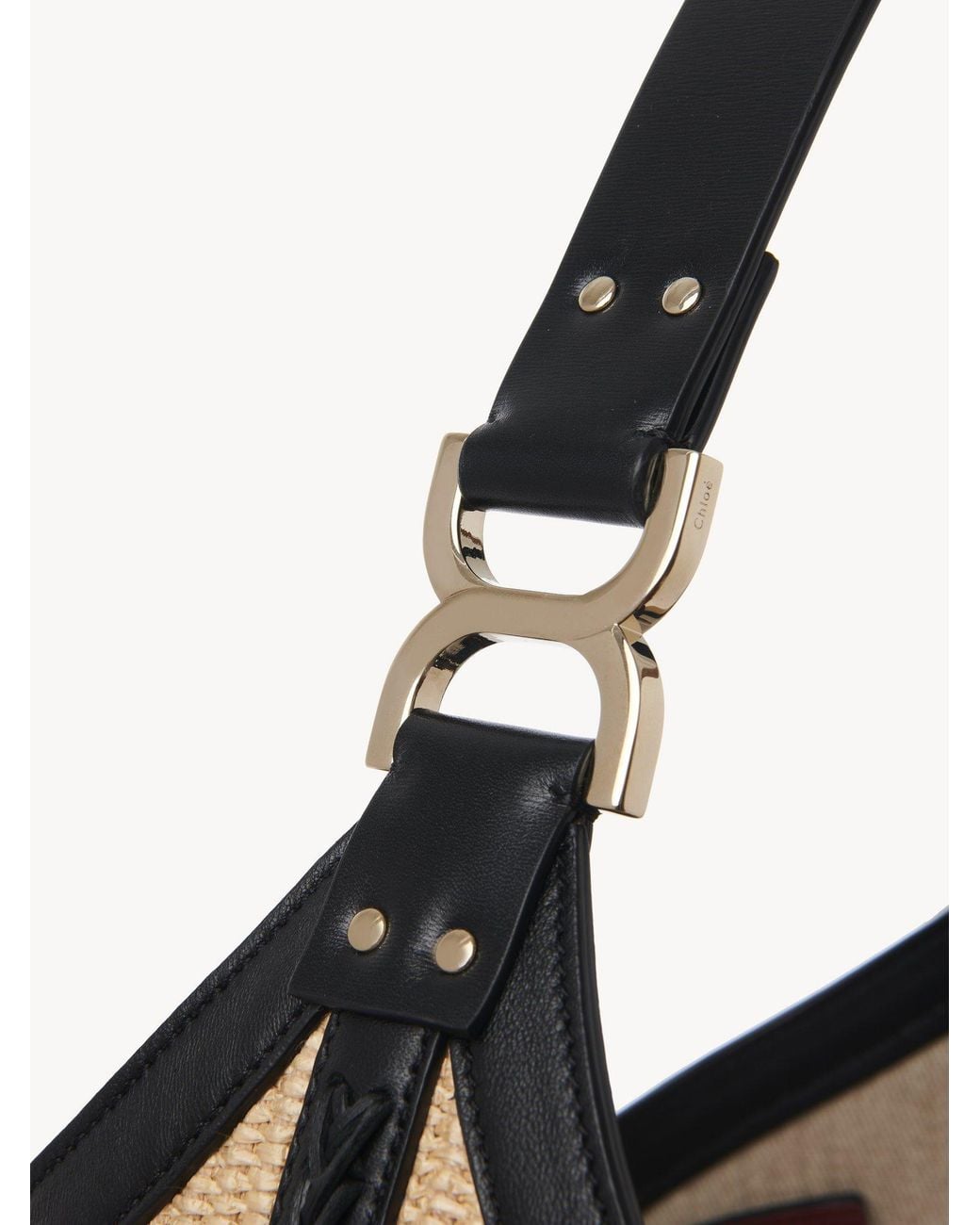 Chloé Natural Chloé Marcie Tassel Detailed Tote Bag