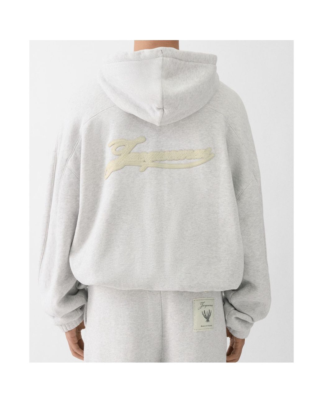 Jacquemus White The Torneo Zip-Up Hoodie for men