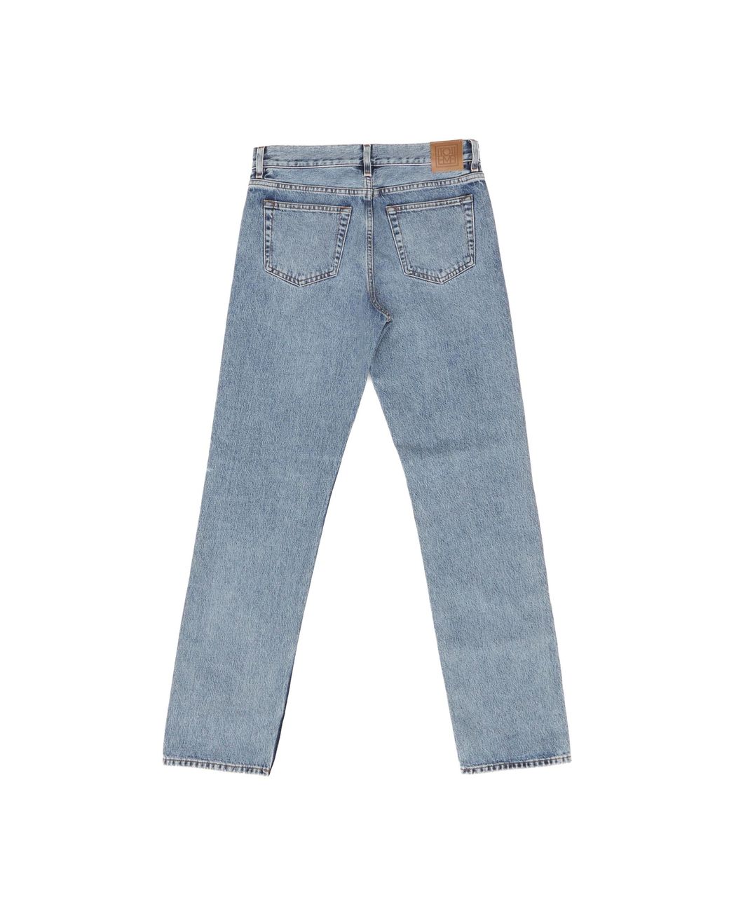 Totême Blue Totême Low Straight Jeans