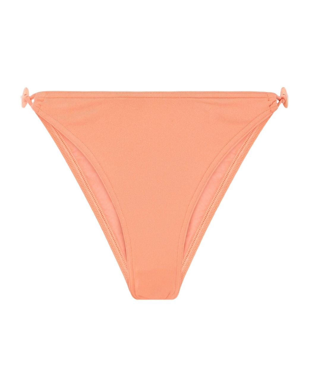 Eres White Solid Color Bikini Bottoms