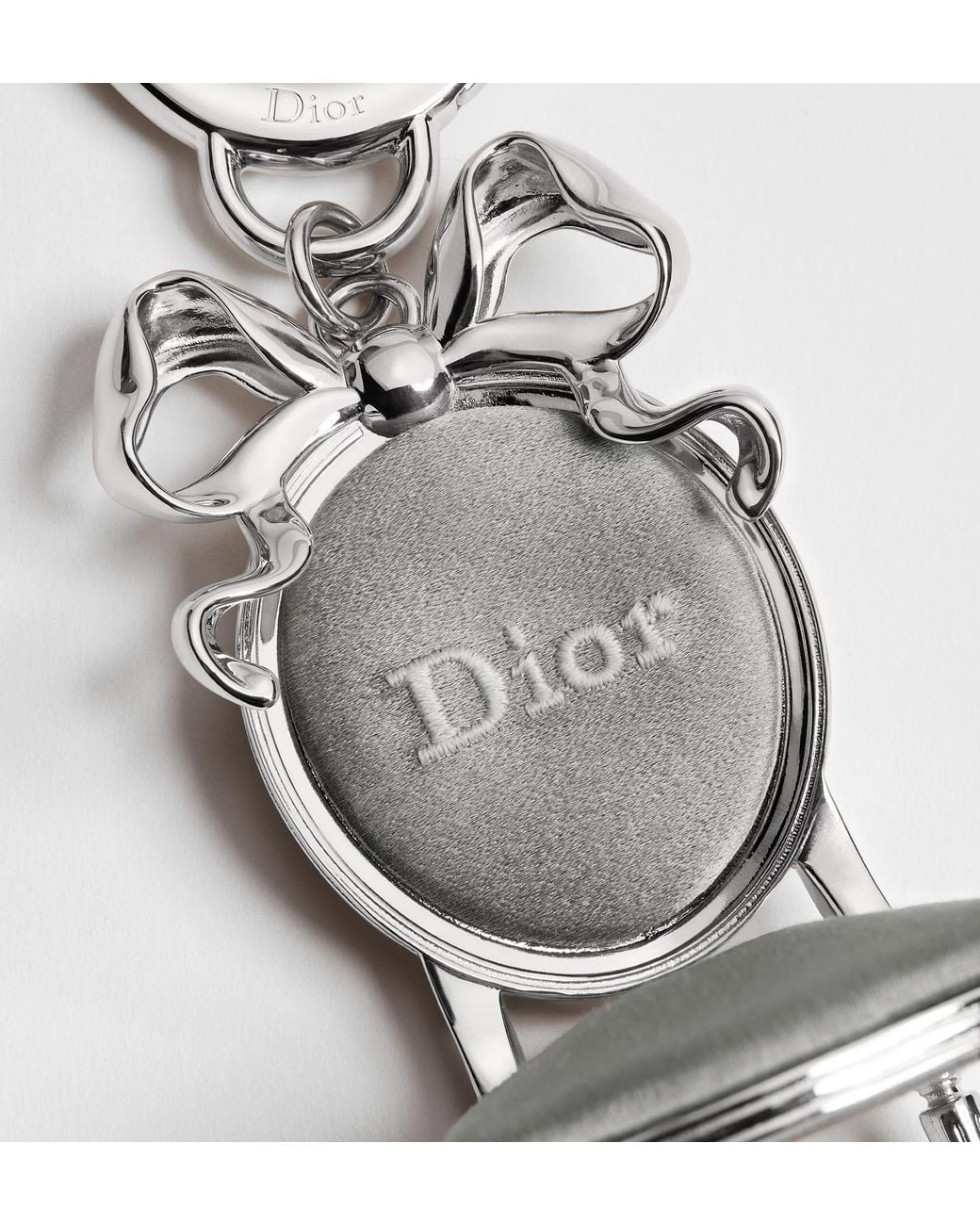 Dior White Icon Bag Charm