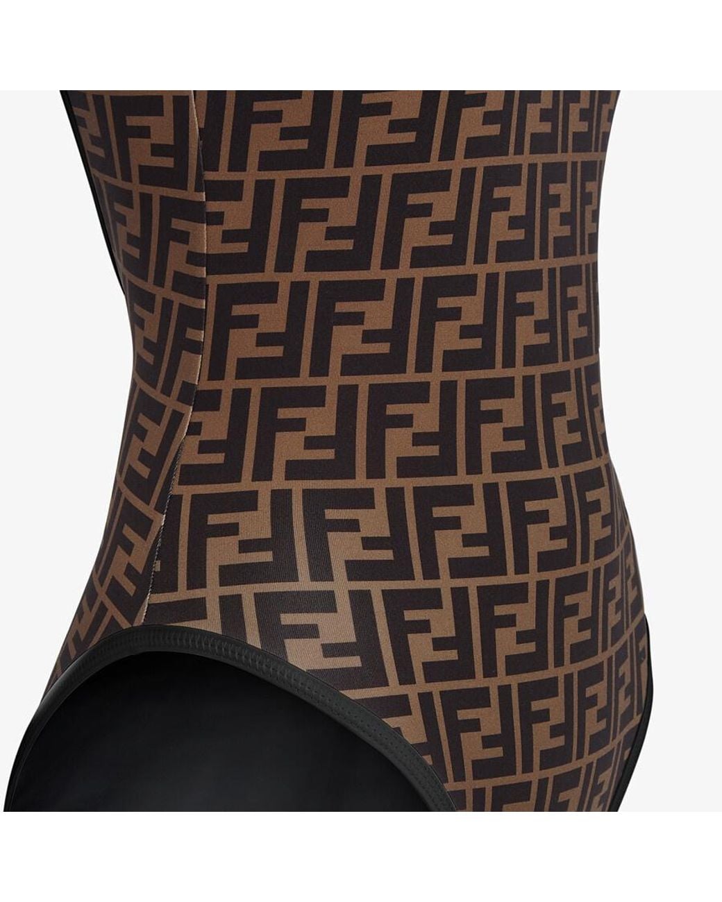 Fendi Brown Swimsuit