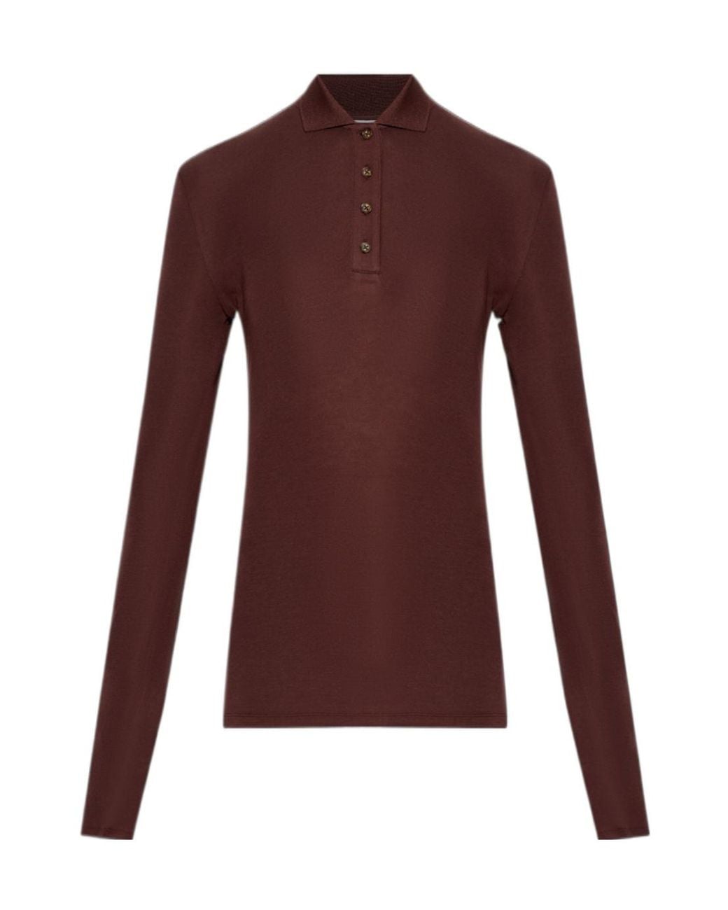 Entire studios Purple Long Sleeve Polo Knitted Top for men