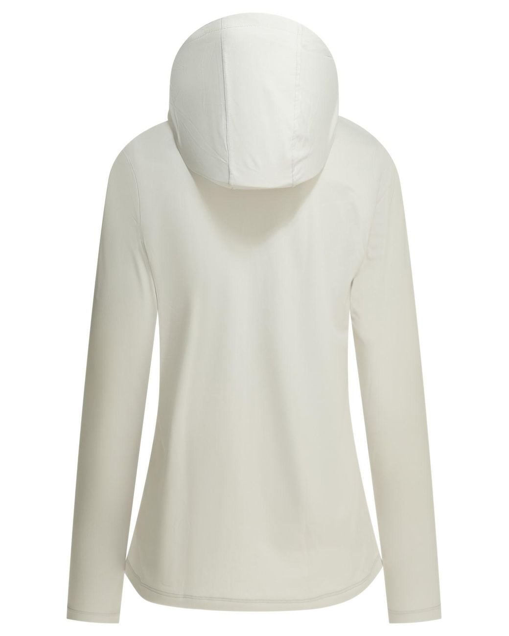 Montbell White Zip-Up Hoodie