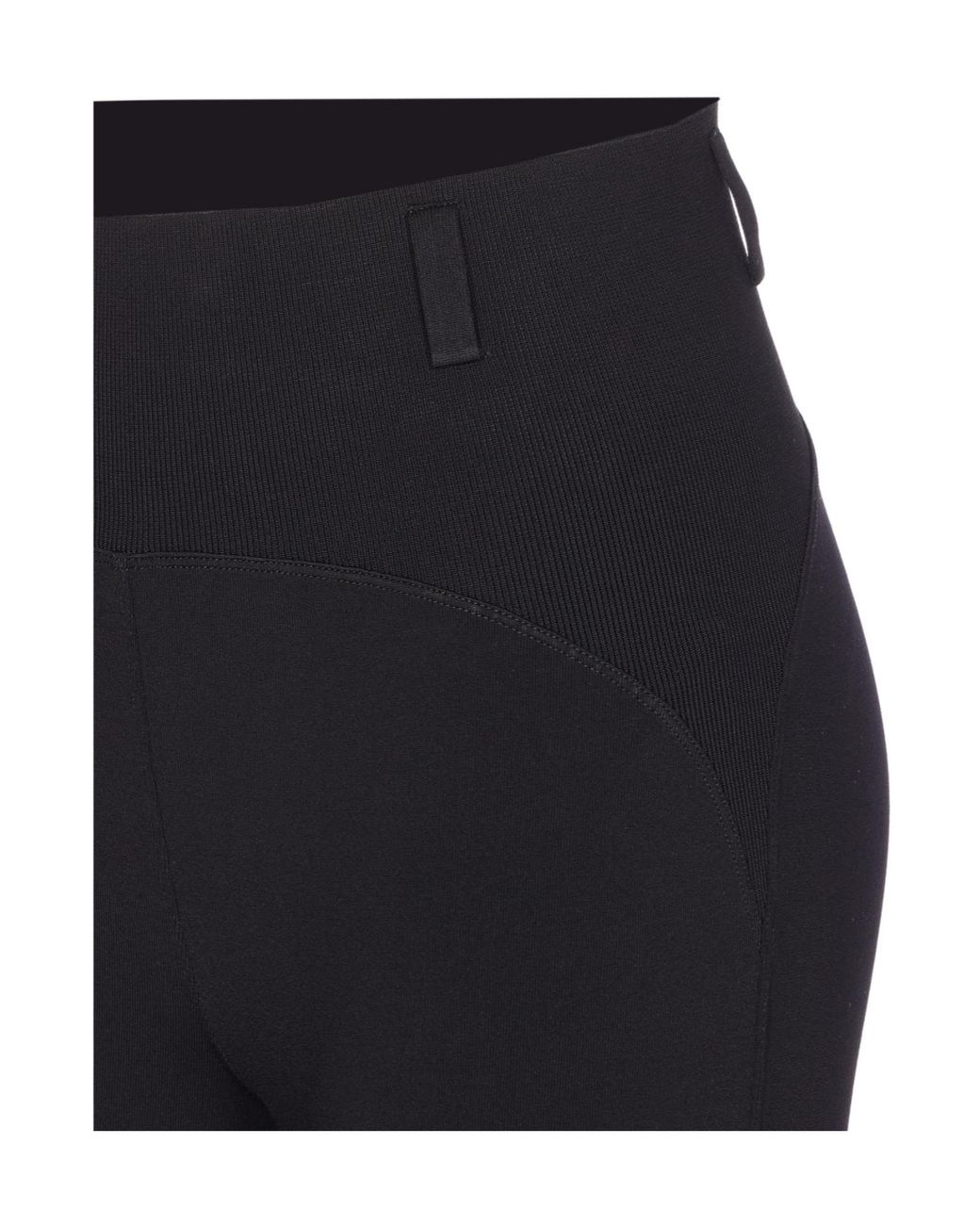 Alaïa Blue Alaïa Knitted Leggings