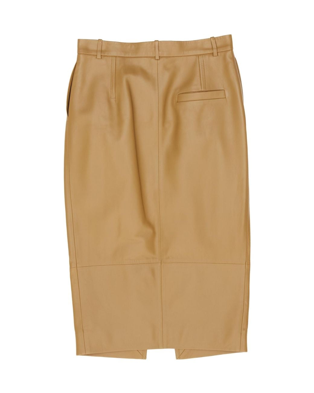 Khaite Natural Anden Midi Skirt