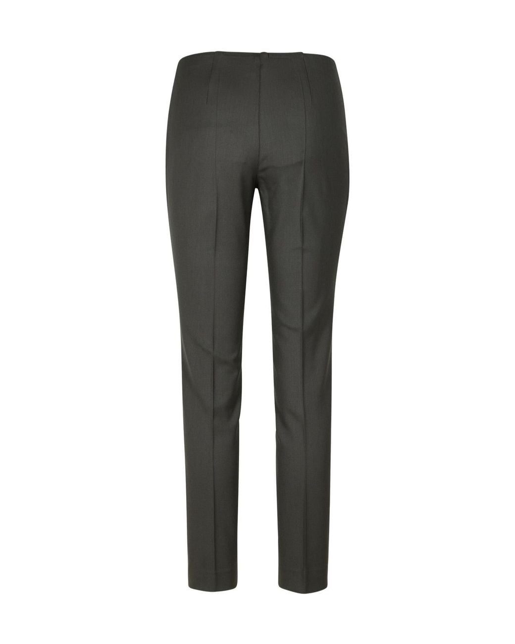 P.A.R.O.S.H. Gray Tailored Straight Leg Trousers