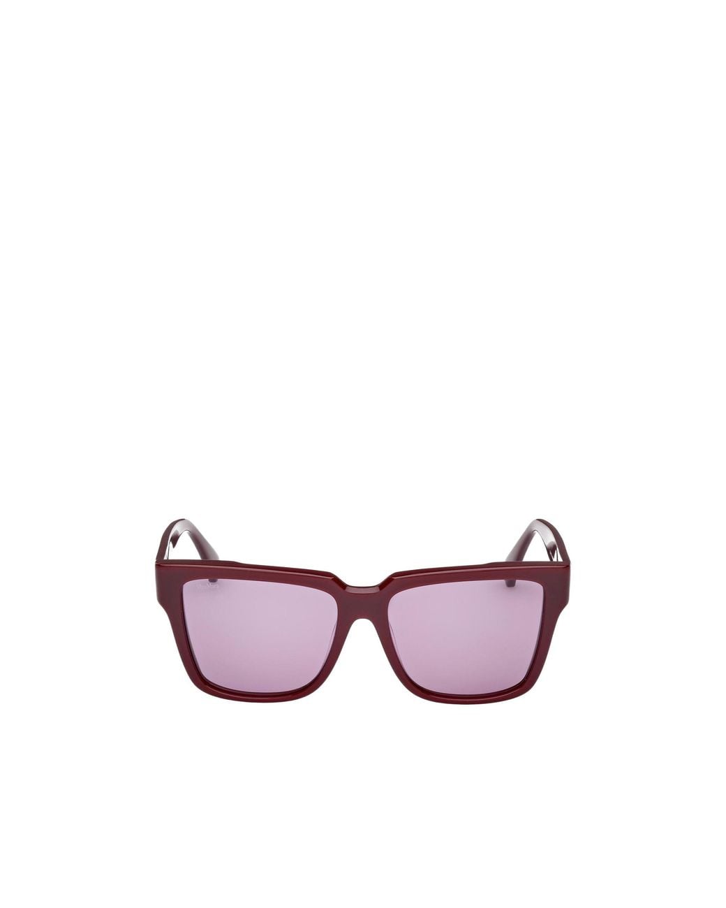 Max Mara Purple Square Frame Sunglasses