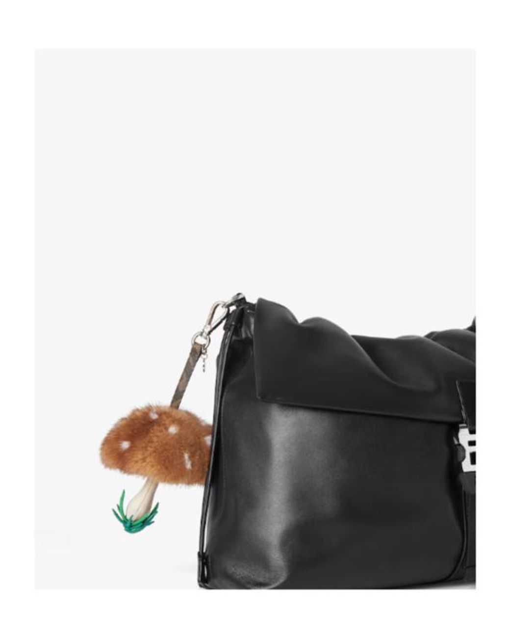 Fendi Metallic Mushroom Charm for men