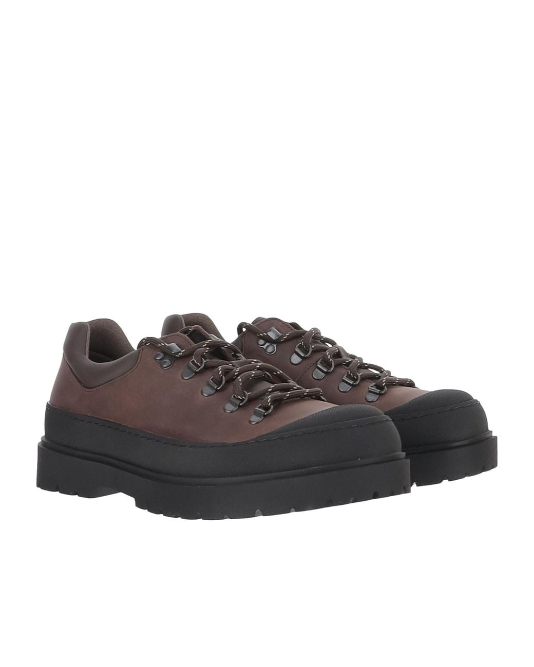 Birkenstock Brown Hiking Lace-Up Shoes for men