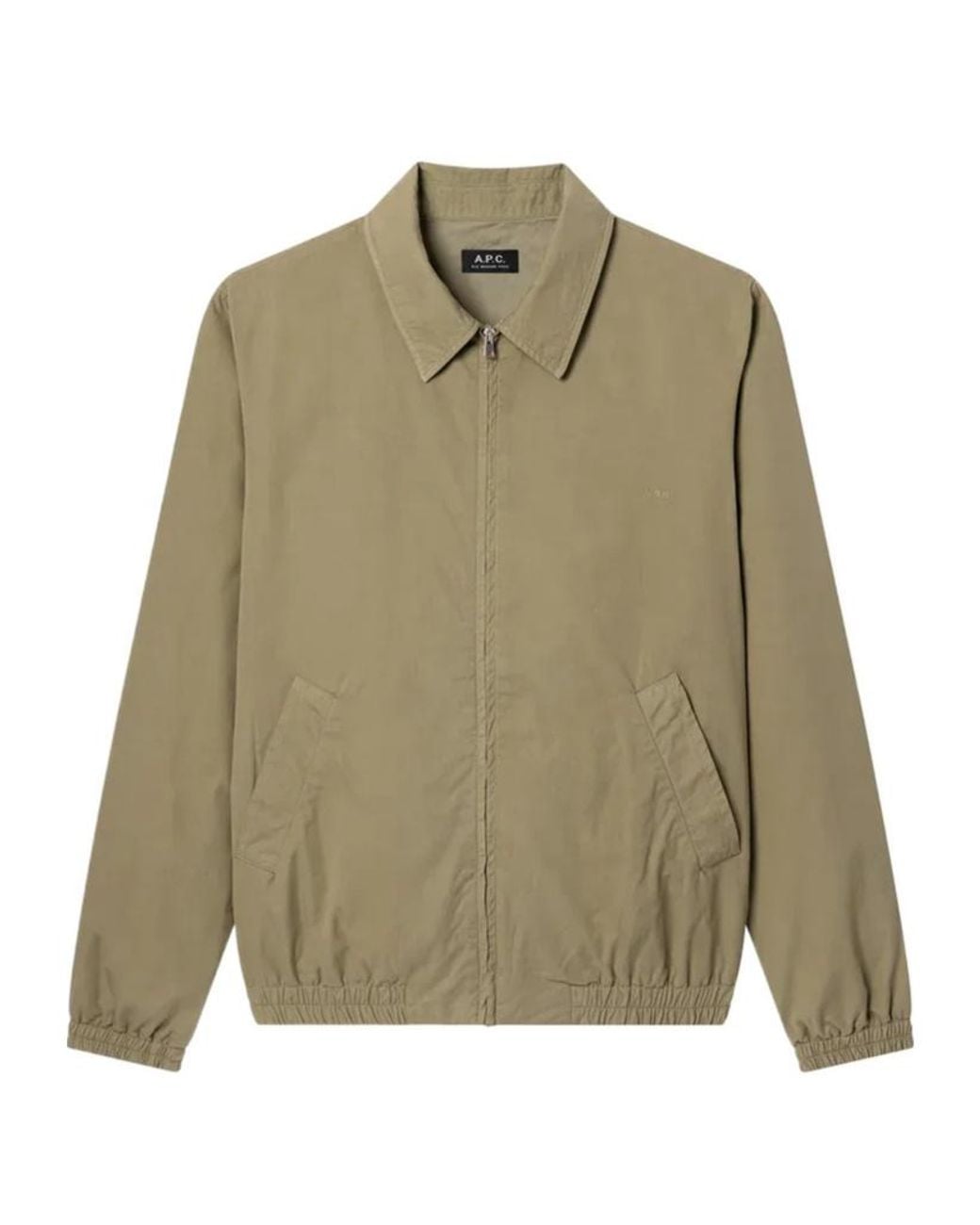 A.P.C. Green Gilbert Jacket for men