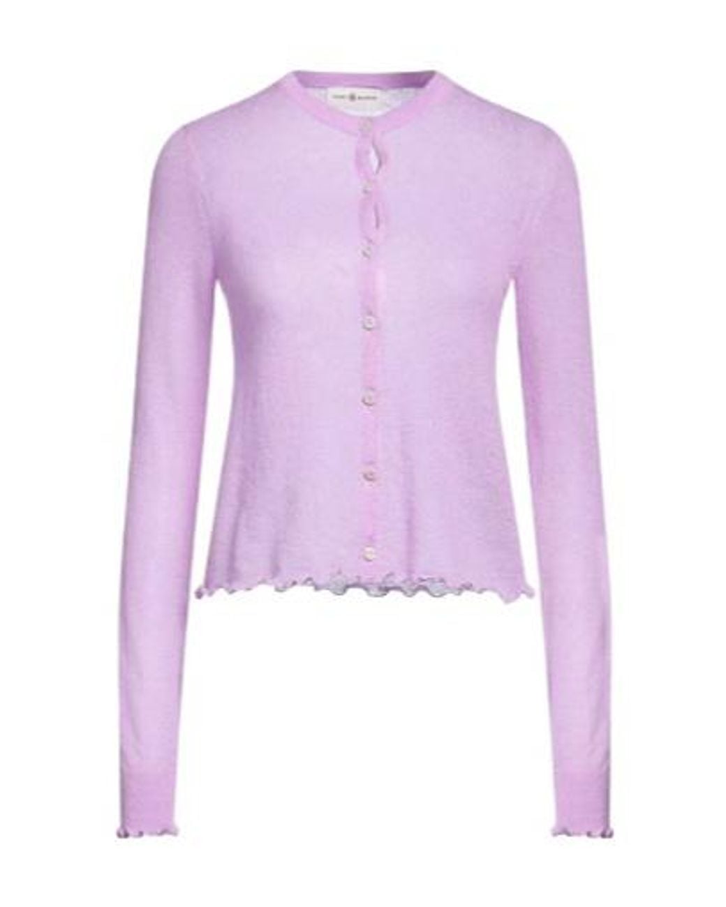 Tory Burch Purple Long-Sleeved Knitwear