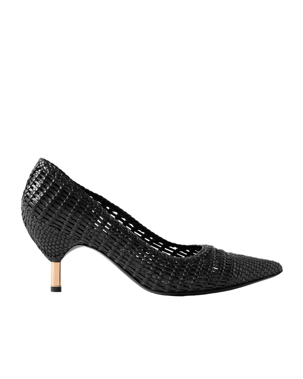 Gabriela Hearst Black Braided High Heels