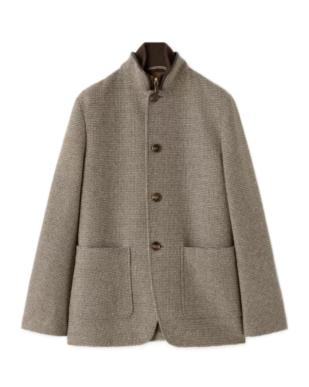 Loro Piana Brown Spagna Mini Jacket