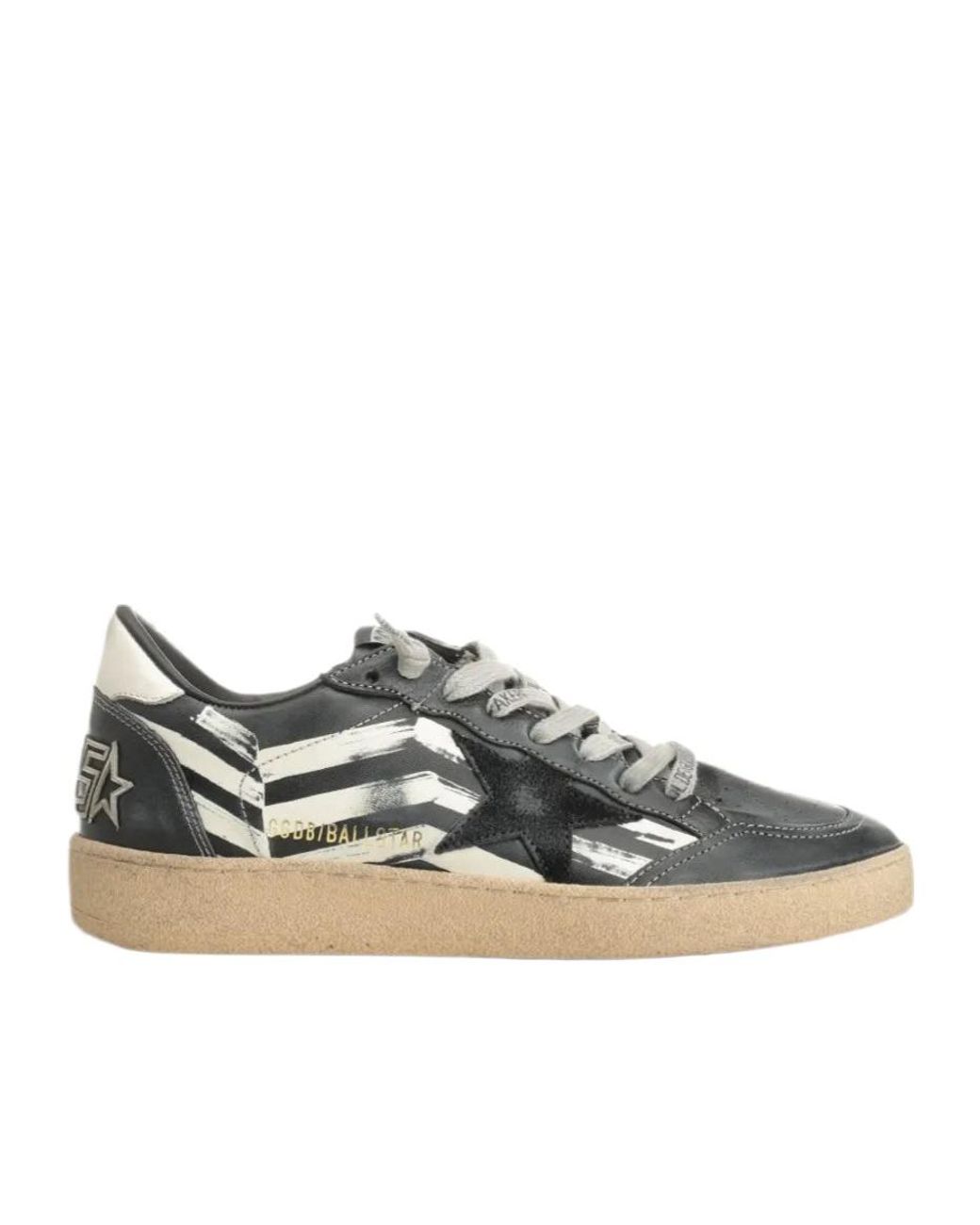 Golden Goose Deluxe Brand Multicolor Ball Star Low-Top Sneakers for men