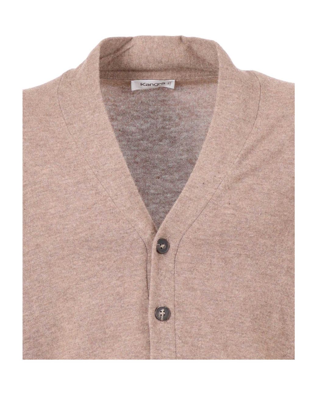 Kangra Cashmere Pink Kangra Shawl Collar Cardigan for men