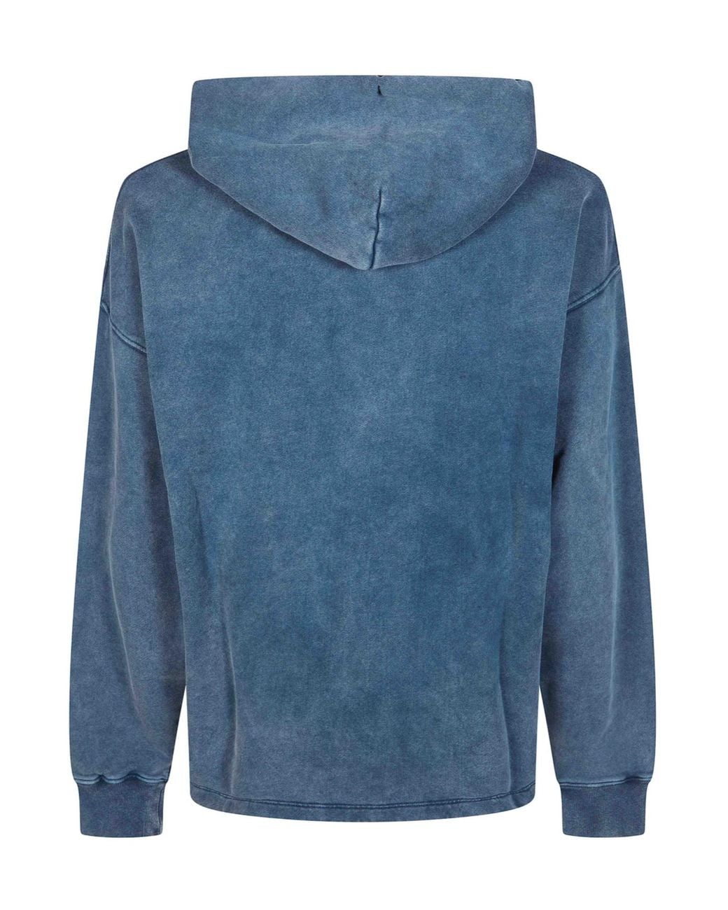 Off-White c/o Virgil Abloh Blue Logo Hoodie for men