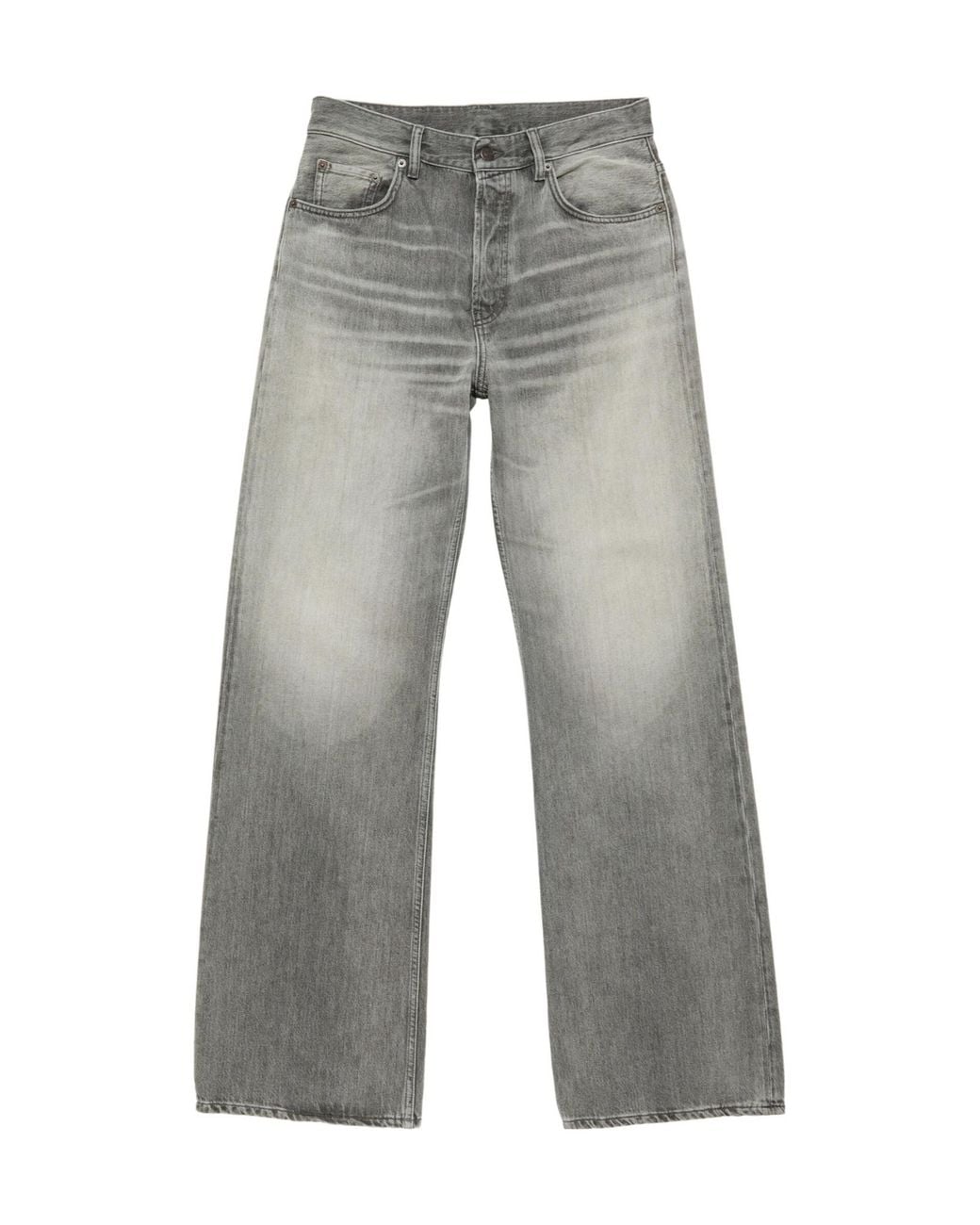 Acne Gray Orlando Flared Jeans for men