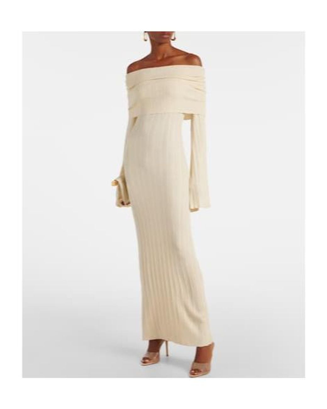 AYA MUSE White Strapless Dress
