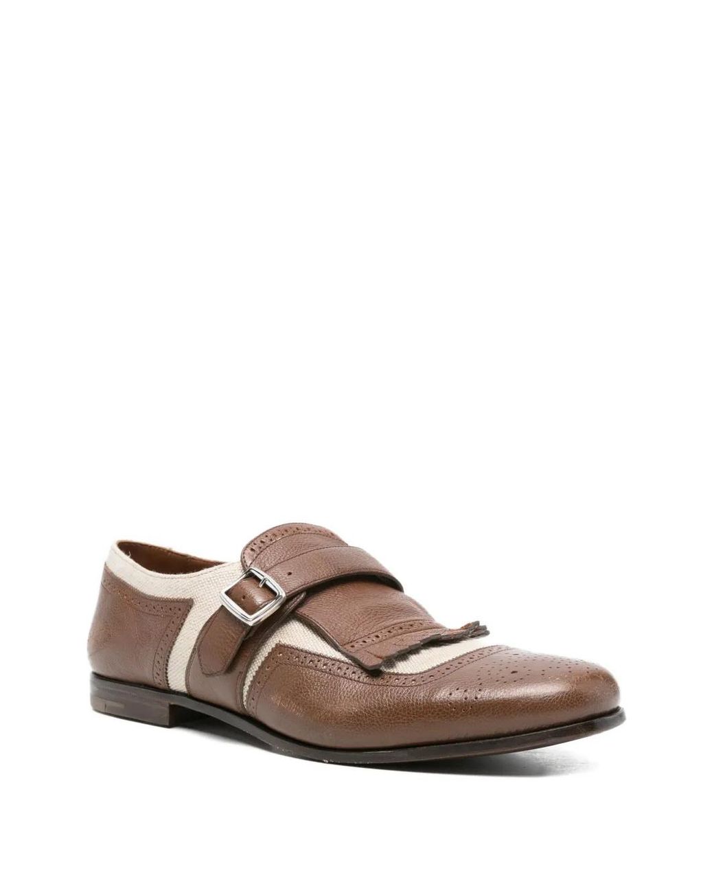 Church's Brown Round-Toe Loafers for men
