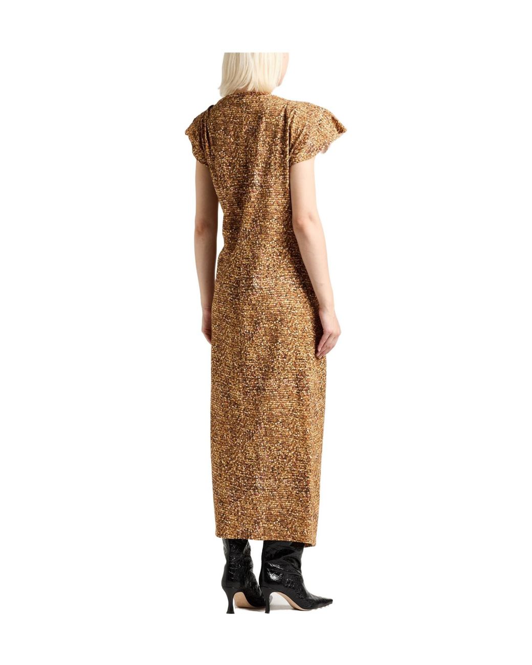 Isabel Marant Metallic Midi Dresses