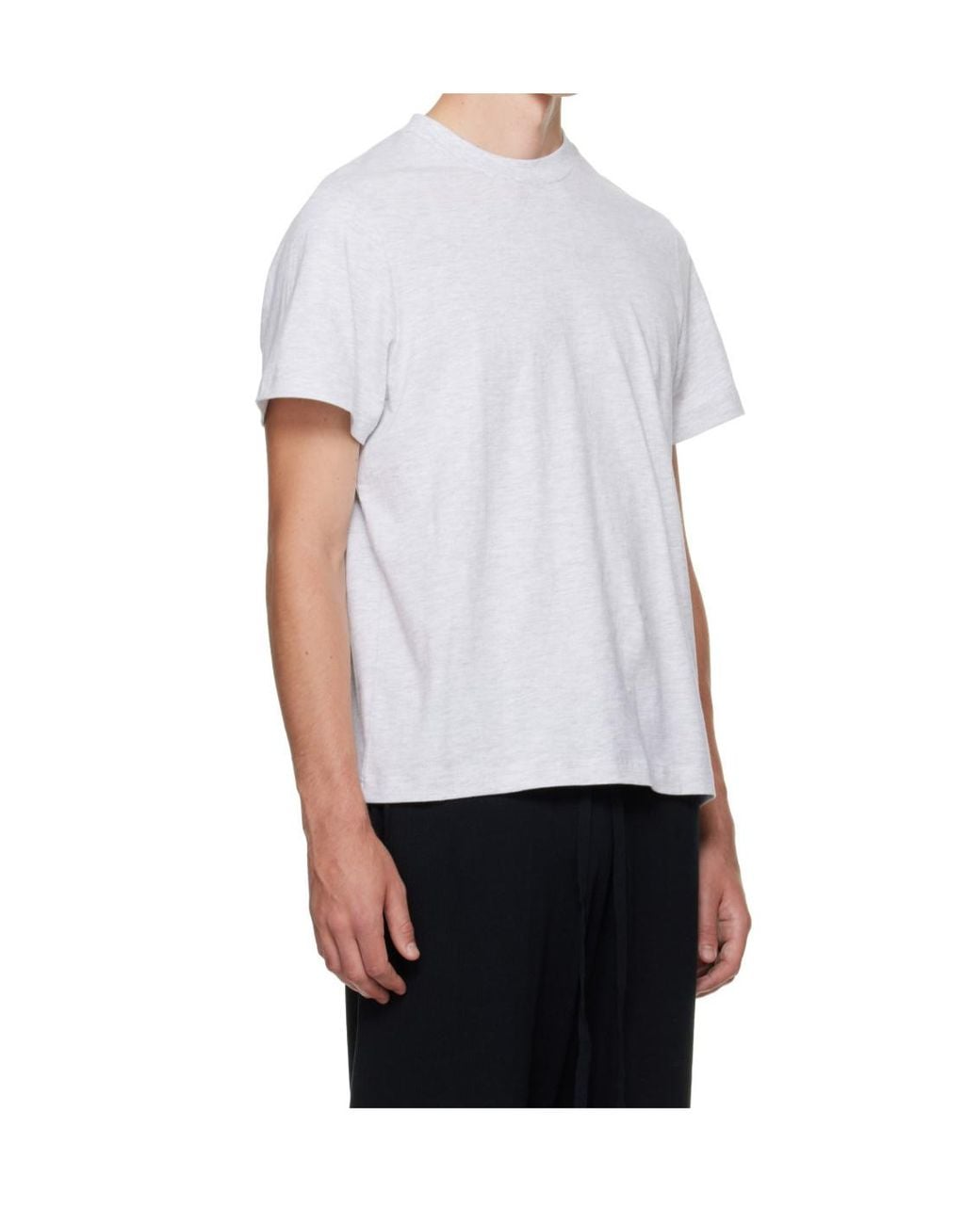 Entire studios White Standard Crewneck T-Shirt for men