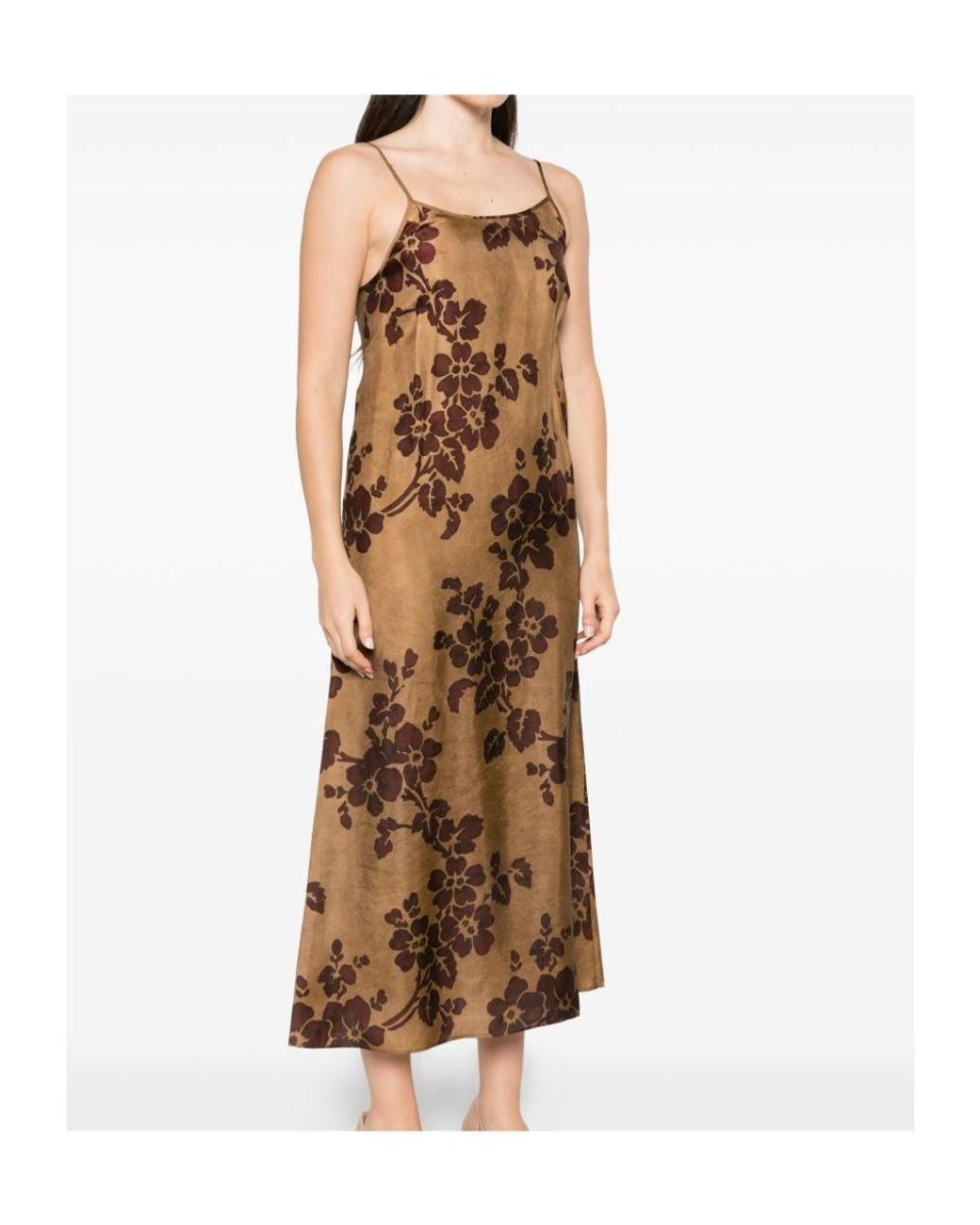 Uma Wang Brown Anaya Dress