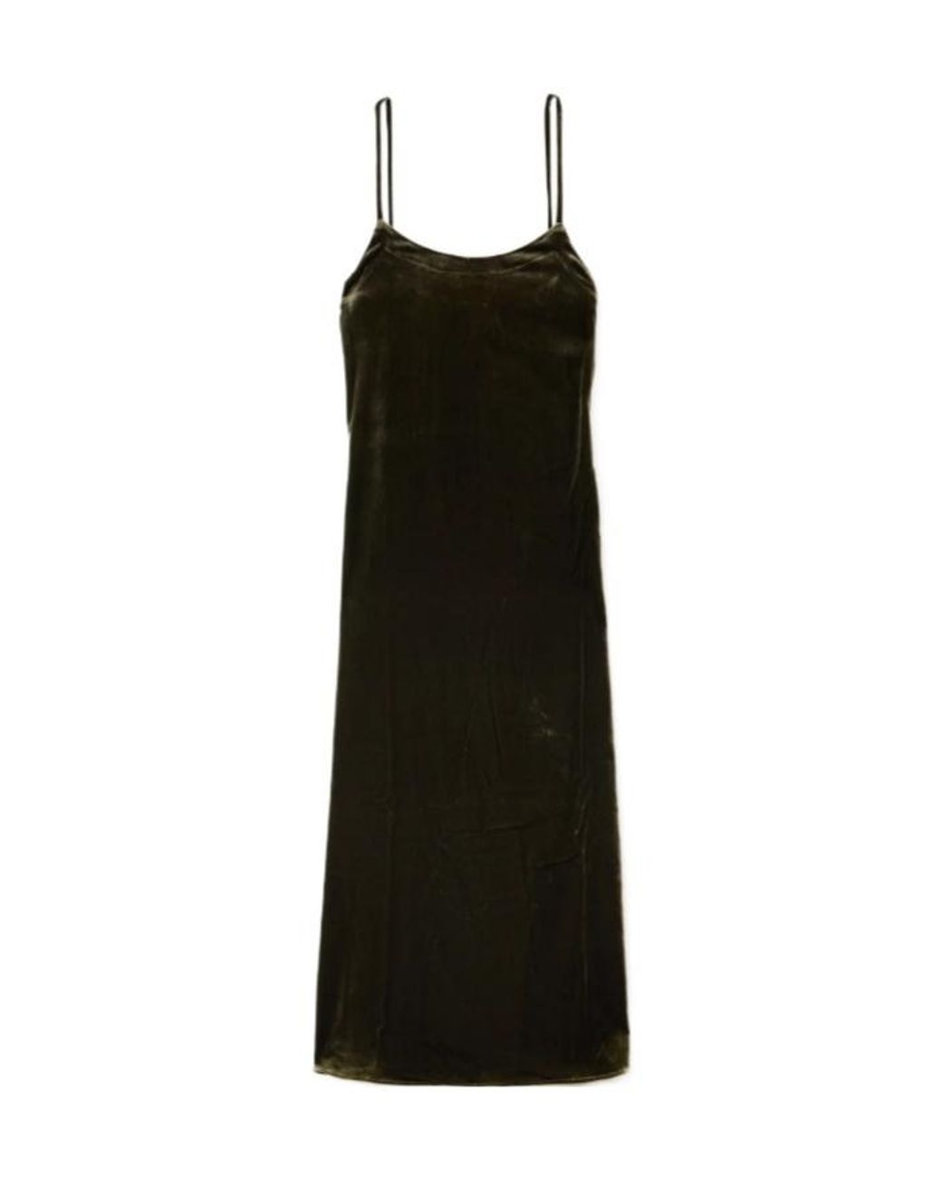 LeKasha Black Velvet Midi Dress
