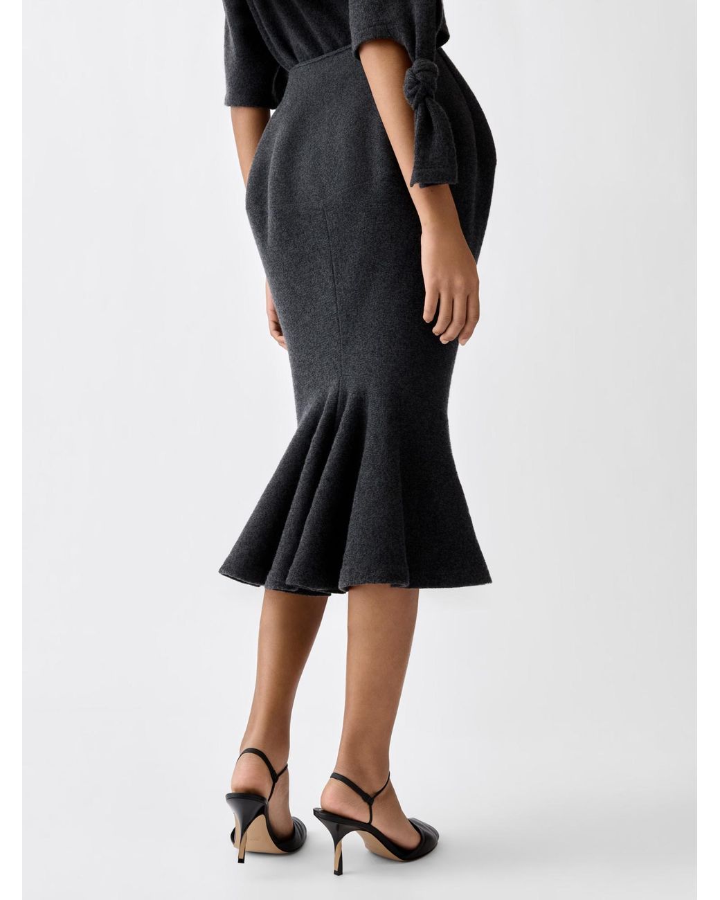 Jacquemus Black The Fiocco Skirt