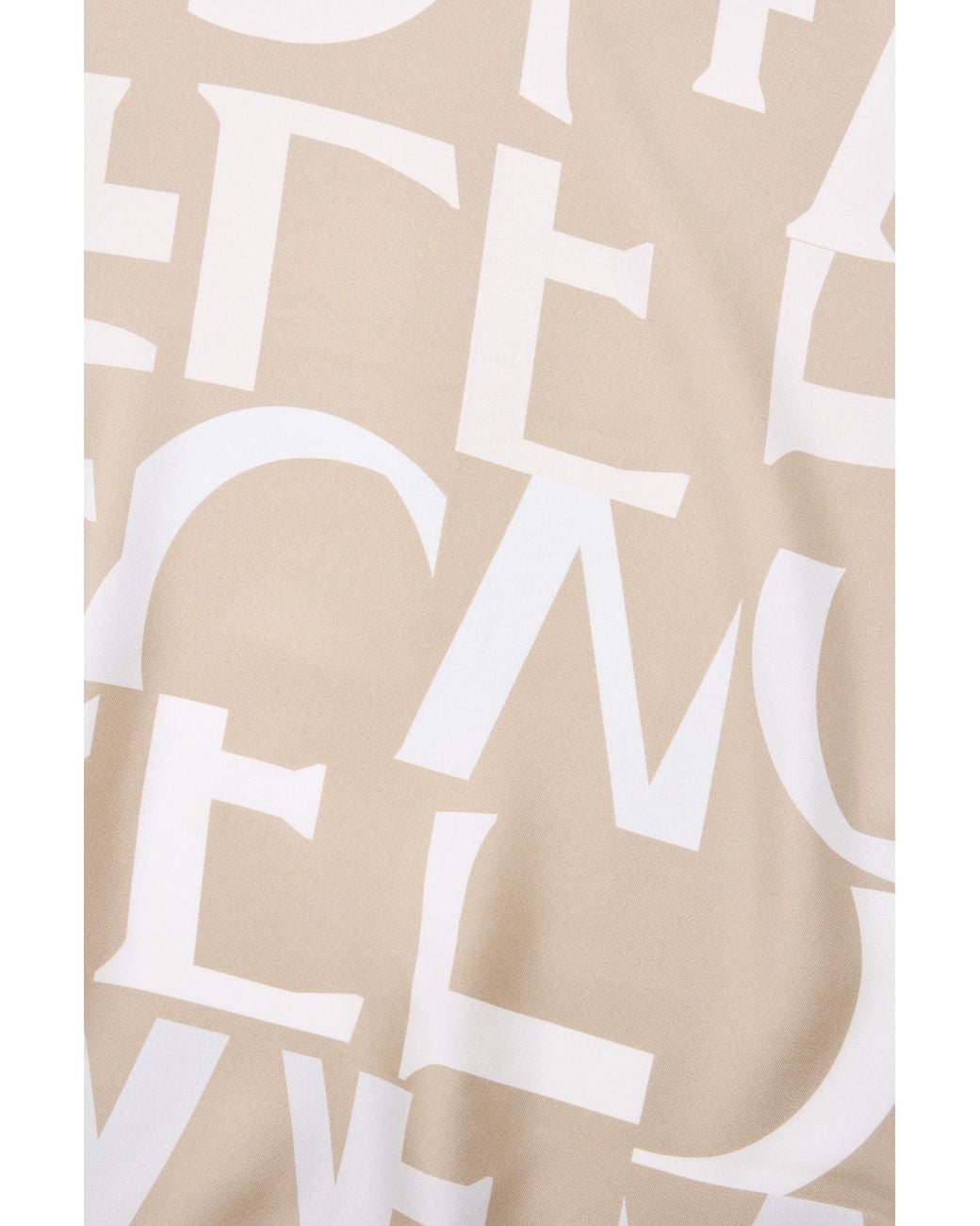 Loewe White Square Scarf