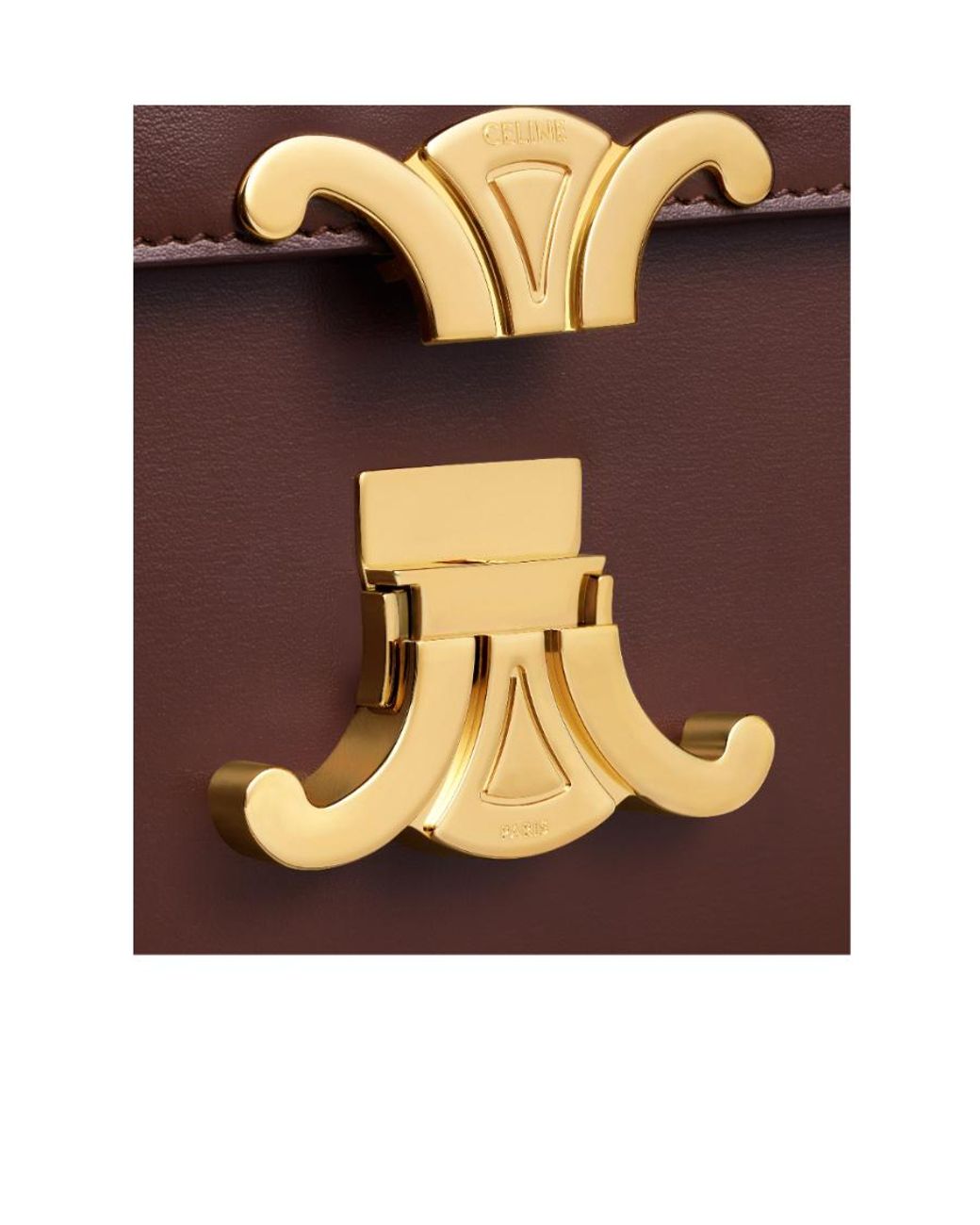 Céline Brown Teen Triomphe Bag