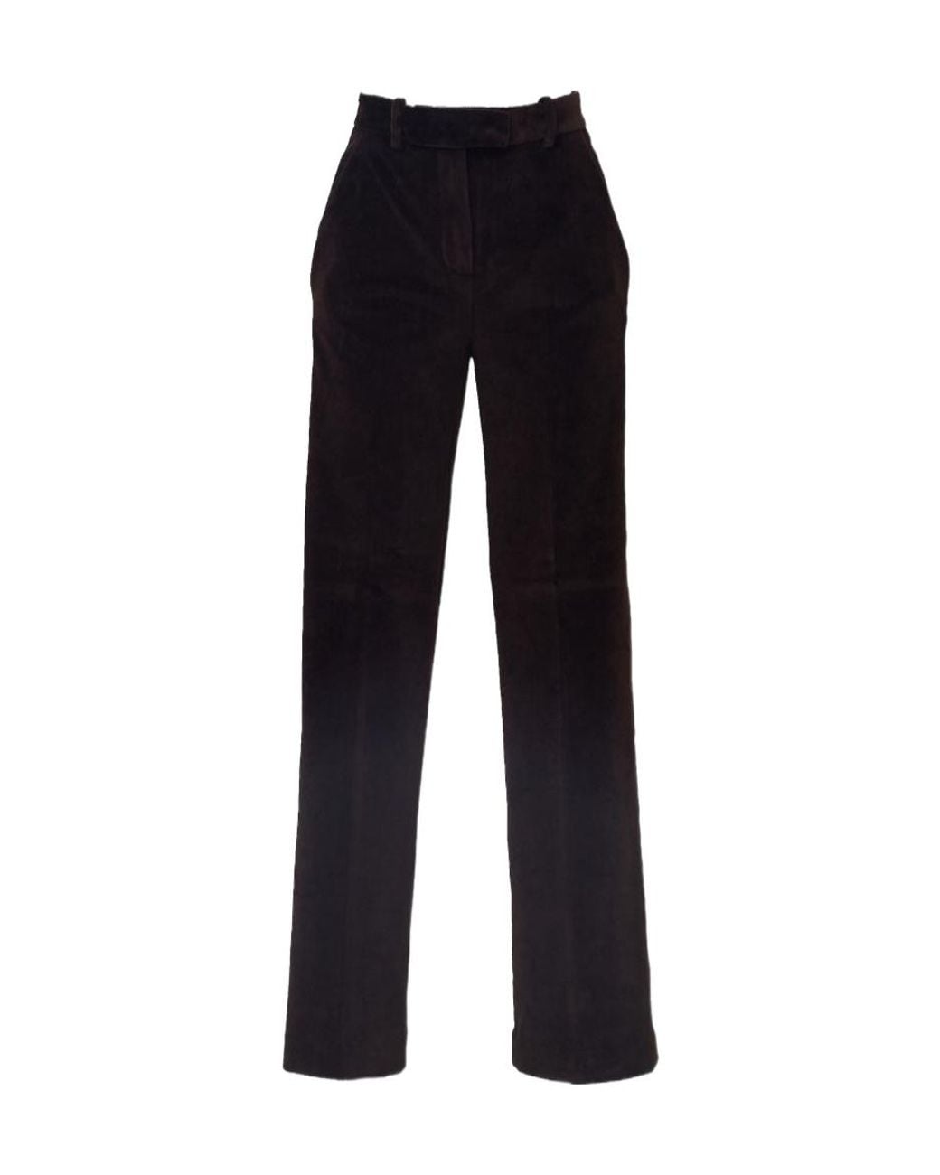 Circolo 1901 Blue Tailored Straight-Leg Pants