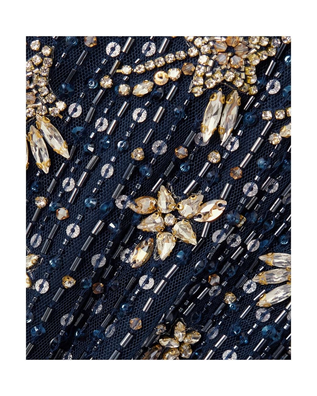 Jenny Packham Blue Cape-Style Long Dress