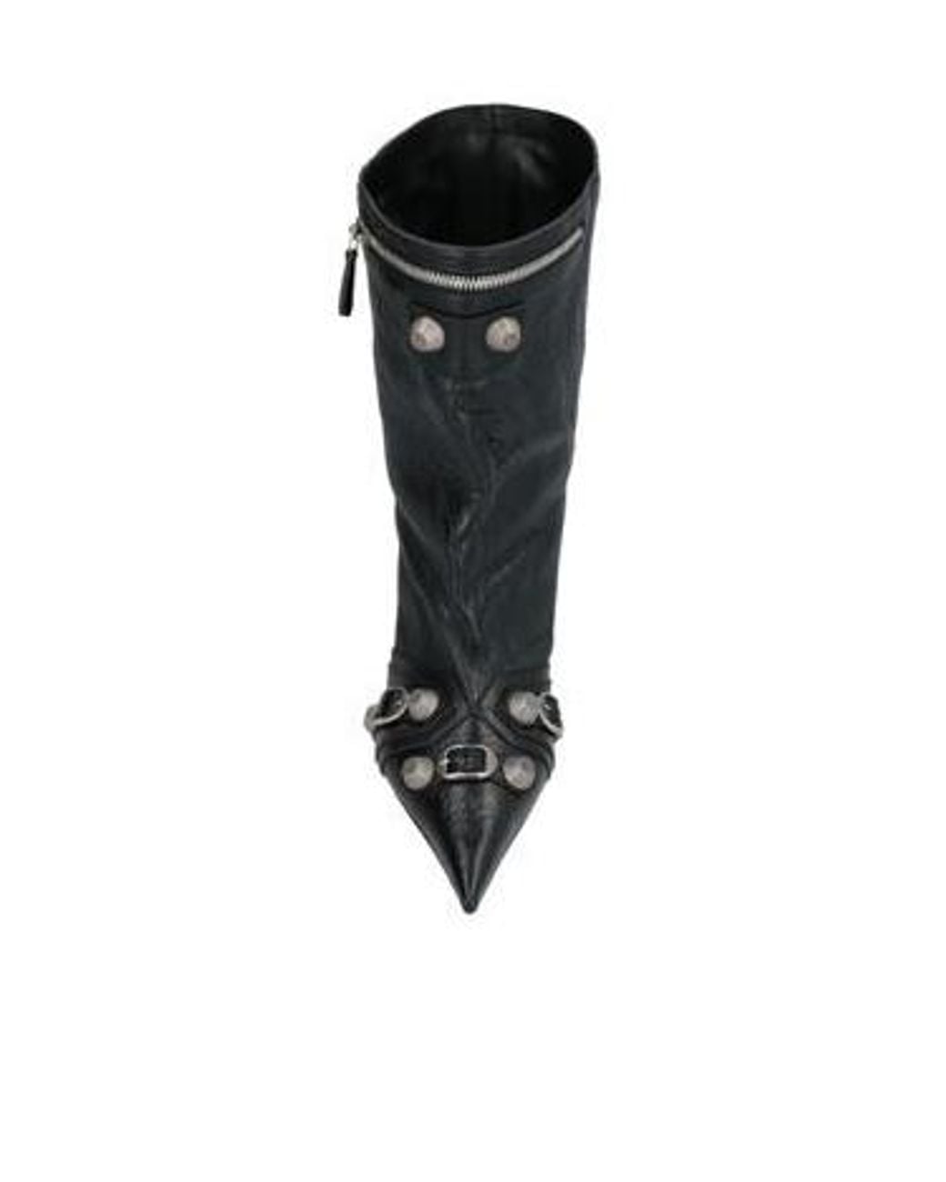 Balenciaga Black Fashionable Versatile Unique Ankle Boots