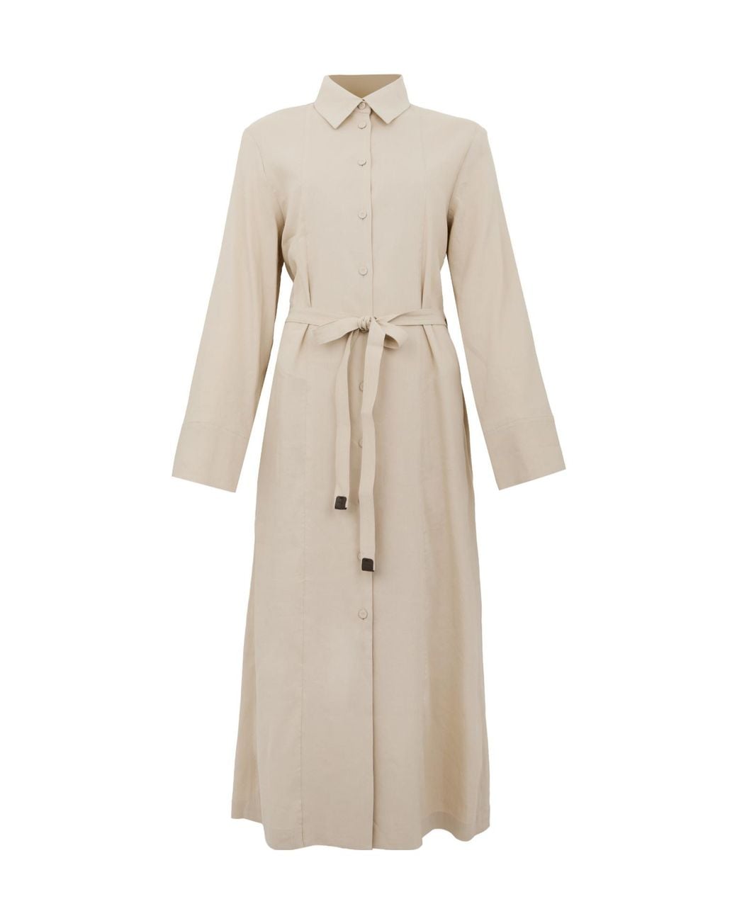 Max Mara Natural Mxpnordica Long-Sleeved Dress