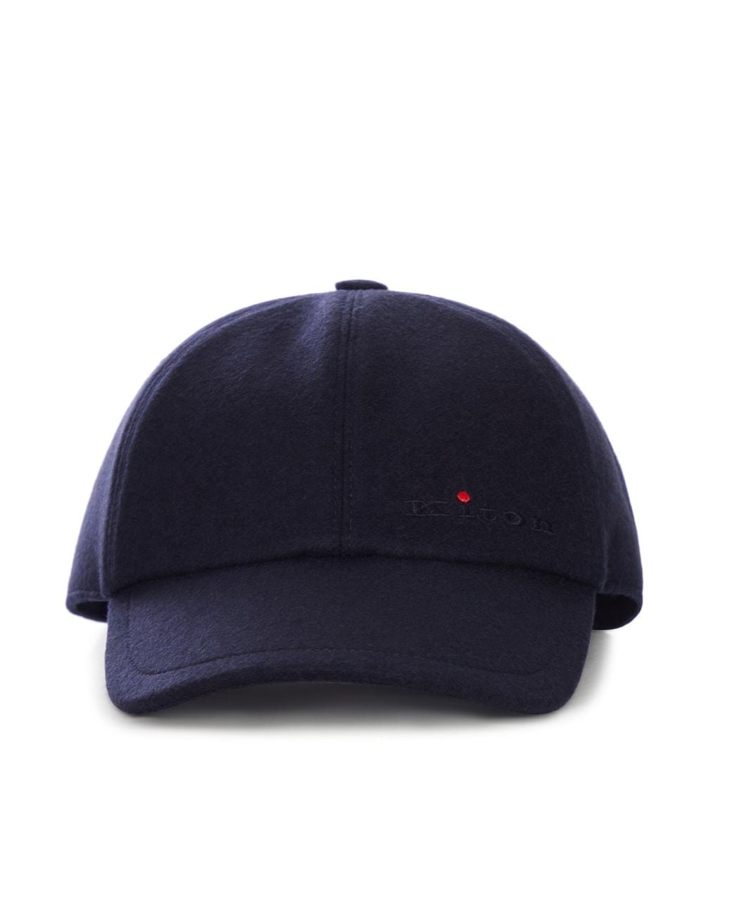 Kiton Blue Logo Baseball Cap for men