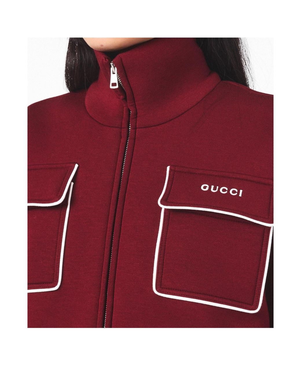 Gucci Red Bomber Jacket