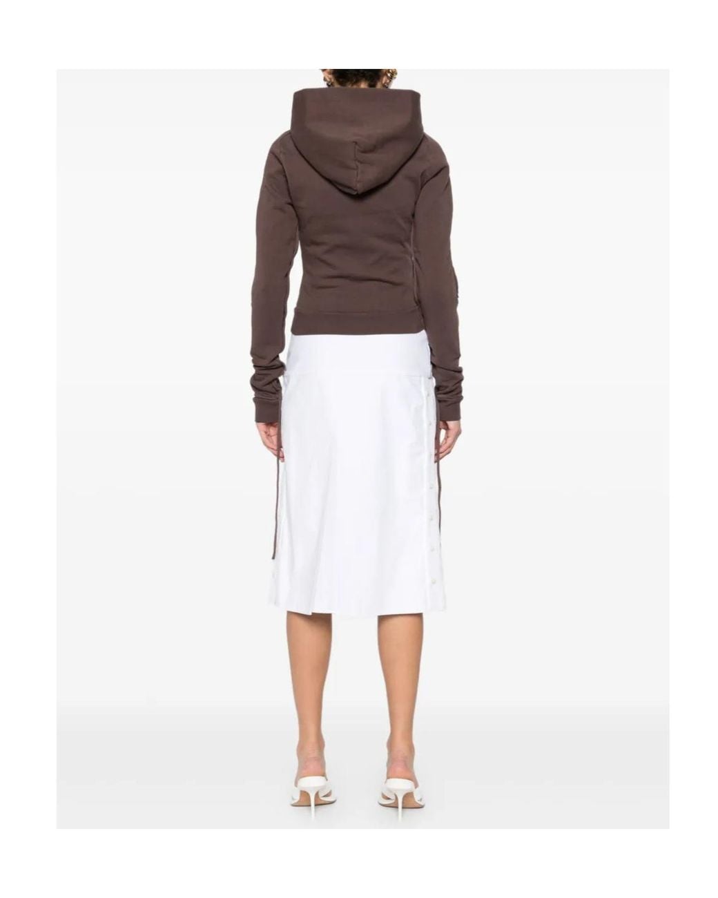OTTOLINGER Brown Zip-Up Hoodie
