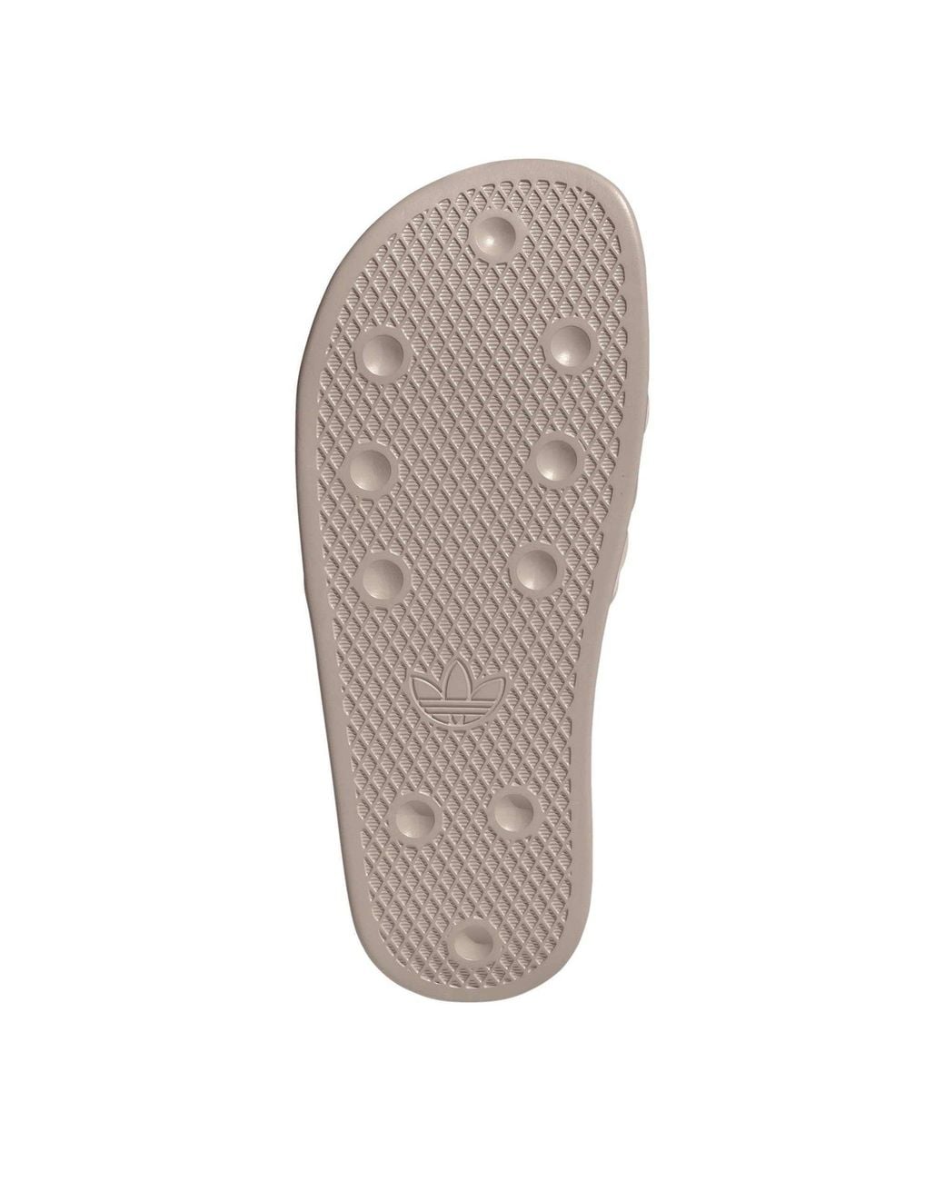 Adidas Originals White Single-Band Slide Sandal